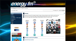 Desktop Screenshot of energyfm.co.uk