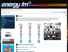 Tablet Screenshot of energyfm.co.uk